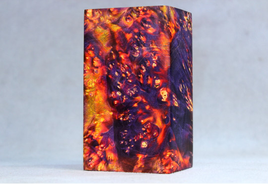 Stabilized Maple Burl Wood Mod Block